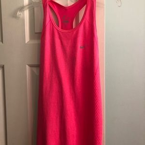 EUC Pink Nike dri fit tank - medium